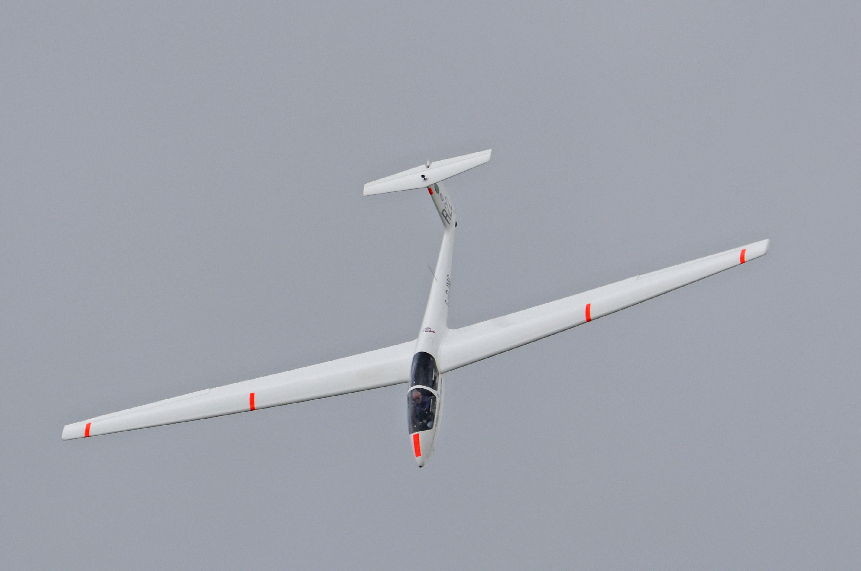 Schleicher ASK 21 Two-Seat Glider on Airfield